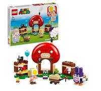 LEGO Super Mario Set de Expansión: Caco Gazapo en la Tienda de Toad Juguete Coleccionable con 2 Personajes de Videojuego Construibles, Regalo para Niños, Niñas y Gamers de 7 Años o Más 71429