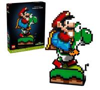 Lego Super Mario World: Mario & Yoshi - Juego de construcción - Rompecabezas 3D para Adultos, a Partir de 18 años - Idea de Regalo para cumpleaños - Manualidades para fanáticos del Juego de Nintendo