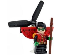 LEGO Superheroes Batman: DC Comics Robin with Jetpack and Yellow Cape