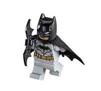 LEGO Superheroes: Grey Batman Minifigure with Batarang