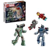 LEGO Superhéroes - Iron Man y Máquina de Guerra vs. Drones de Hammer - 76320