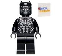 LEGO Superhéroes: Minifigura de Pantera Negra con Royal Talon Fighter