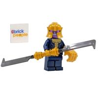 LEGO Superheroes: Thanos Minifigura con Espada Infinita y Capa Azul
