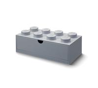 LEGO Cajón de Escritorio de 8 Espigas (gris)