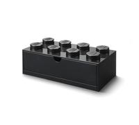 LEGO- Tavitoys, Desk Brick Drawer 8 Negro Juguetes para apilar y encajar, Color, grande (Room Copenhagen 40211733)