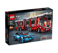 LEGO Technic - Camión de Transporte de Vehículos, Nueva maqueta de juguete, Set de construcción que Incluye un Coche Chevrolet Corvette ZR1 (42098)