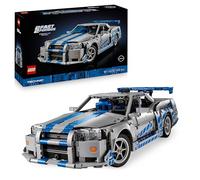 LEGO Technic Coche Nissan Skyline GT-R (R34) de 2 Fast 2 Furious - Kit de Maqueta de Coche para Adultos - Función de Derrape, Dirección, Suspensión y Motor de 6 Cilindros - Regalo para Hombres 42210