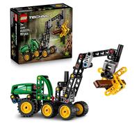 LEGO Technic Cosechadora con Ruedas John Deere 1470H - Vehículo Agrícola de Juguete - Kit de Maquetas Stem con Pluma Giratoria y Garra - Regalo para Niños de 7+ Años - 42218