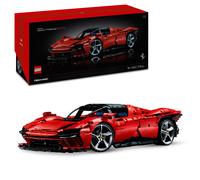 LEGO Technic Ferrari Daytona SP3 Modellauto-Bausatz im Maßstab 1:8, roter Super-