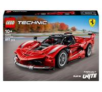 LEGO Technic Ferrari FXX K 42212 | Juguetes para niños de 10+ años, maqueta de coche de carreras con motor V12 y diferencial, regalo de cumpleaños, 897 piezas