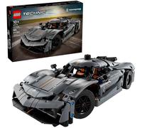 42173 technic koenigsegg jesko absolut supersportwagen in grau, konstruktionsspielzeug