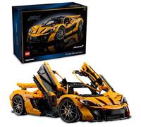 LEGO Technic McLaren P1 Hypercar Juego de construcción, regalo F1 para adultos, modelo coleccionable de coche de carreras de Fórmula 1 con motor de pistón V8 y caja de cambios de 7 velocidades, 42172