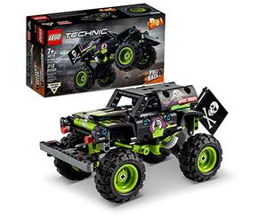 LEGO Technic Monster Jam Grave Digger 42118 Model Building Kit for Boys and Girls Who Love Monster Truck Toys, New 2021 (212 Pieces)