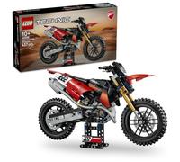 LEGO Technic Moto Ducati Desmo450 MX Factory - Kit de Maquetas de Moto de Juguete con Motor Monocilindro y Suspensión - Decoración del Escritorio - Regalo para Niños y Niñas de 10+Años - 42238