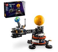 LEGO Technic Planeta Tierra y Luna en órbita Juego de construcción, espacio exterior, regalo de cumpleaños para niños de 10 años, juguete espacial del sistema solar para juego imaginativo e