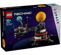 LEGO Technic Planeta Tierra y Luna en Órbita Juguete de Astronomía y Sistema Solar, Regalo del Espacio para Niños y Niñas de 10 Años o Más, Juego Educativo de Planetas 42179