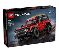 Furgoneta LEGO Technic Ford Bronco 42213 Motor V6 Suspensión Realista 943 Piezas