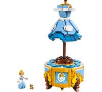 LEGO ǀ Disney Princess Traje de Cenicienta con Mini Muñeca, Juguete de Construcción con Vestido de Princesa y Figura Animal de Gus, Regalo Creativo para Niñas y Niños de 9+ Años Fans de la Moda 43266