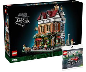 Lego Tudor Corner - Lego 10350 - Casa de esquina de estilo Tudor, exclusiva