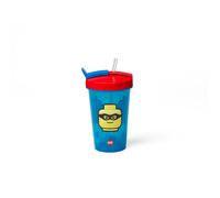 Room Copenhagen Vaso LEGO con pajita Iconic