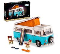 LEGO Volkswagen T2 Camper Van 10279 Kit de construcción; Construya una versión de modelo visible de la Classic Camper Van (2,207 piezas)