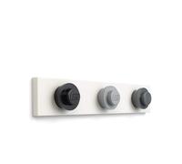 Lego Wall Hanger Rack Black - Light Gray - Gray Game NUEVO