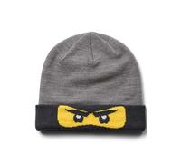 LEGO Wear Lwantony-Lego Ninjago Gorro, 921 Grey Melange, 54/56 para Niños
