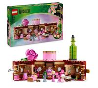 LEGO Wicked Dormitorio de Glinda y Elphaba - Juguete para Jugar y Exponer con Casita de Muñecas, 2 Mini Muñecas, Varitas Mágicas y Baúl - Regalo para Niñas de 8+ Años Fans de la Película 75683