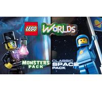 LEGO Worlds Classic Space Pack and Monsters Pack Microsoft Store Europe Xbox One