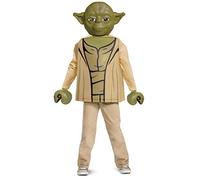 Lego Yoda Costume for Kids, Lego Star Wars, Classic Size Small (4-6)