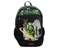 LEGO Zaino Scuola Leggero, Mochila Escolar súper Ligera Unisex niños, Verde, 28L