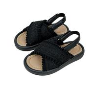 Legou Sandalias retro para niña, zapatos de suela suave, zapatos para niña | Material de poliuretano, al aire libre y diario, retro, zapatos de princesa.