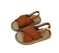 Legou Sandalias retro para niña, zapatos de suela suave, zapatos para niña | Material de poliuretano, al aire libre y diario, retro, zapatos de princesa.