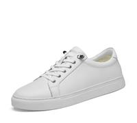Legou Zapatos casuales de cuero para hombre, Forro polar blanco B, 38 2/3 EU