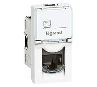 Legrand 0 765 61 RJ-45 Color blanco - Toma de corriente