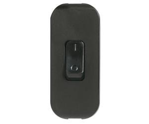 legrand 040194E Interruptor Estrecho de Paso para Lámpara, 250 V, Negro