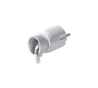 Legrand 050172 Enchufe Clavija Schuko Rotacion del Cabezal 360À‚º, Blanco | Enchufe Clavija 2P+T 16A, Orientable con Rotación del Cabezal 360º, Blanco 050172