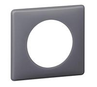 Legrand 066731 Placa Céliane en polvo, 1 posición, acabado esquisto