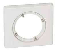 Legrand 069071 embellecedora placa de acabado IP44 1 estación, IP44, blanco