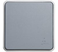 Legrand 069511 Interruptor o Va y Viene Impermeable Plexo Composable IP55, 10AX, 250V, Gris