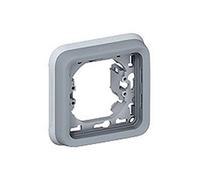 Legrand - 069681 placa 1 elem. gris plexo ii comp. Ref. 6565140452