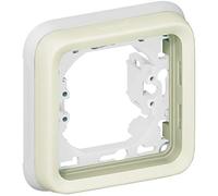Legrand - 069692 placa 1 elem. blanco plexo ii comp. Ref. 6565130202