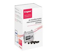 Legrand 199119 Drivia con Netatmo, Ecocontador trifásico, 80A, gris (new)