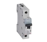 Legrand 403580, Interruptor Automático Magneto Térmico, 1P, 40A, Curva C, 6 kA, 1 módulo, TX3