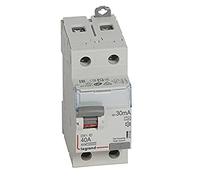 Legrand 411555 Interruptor Diferencial - Potencia de 230W - Intensidad de 40A y Sensibilidad de 30 mA - Color Gris - 86x108x41 cm - 1 Pieza