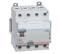 Legrand 411792 Interruptor Diferencial - Potencia de 400W - Intensidad de 80A y Sensibilidad de 500 mA - Color Gris - 78x101x89 cm - 1 Pieza