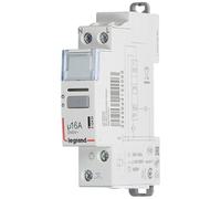LEGRAND 412400 Relé de enclavamiento de un solo polo, silencioso, 16A