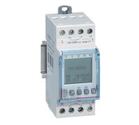 Legrand 412630 - Año reloj temporizador de 2 canales función 2w 230vac alpharex dy22 astro