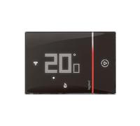 LEGRAND 49039 - Termostato Conectado Smarther with Netatmo para Montaje Empotrado, 2 módulos, Color Negro