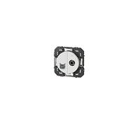 Legrand 600352 - Toma de TV + RJ45 Categoría 6 STP Compact Dooxie, acabado blanco